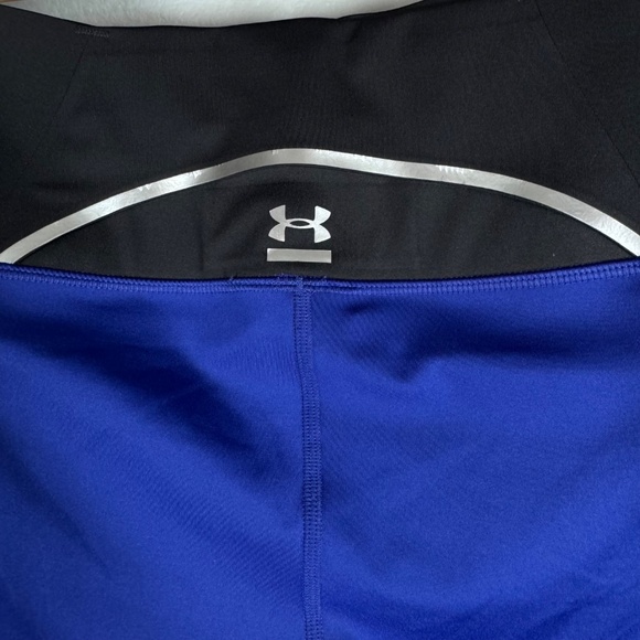 Under Armour HeatGear High-Waist Women’s Leggings w/No Slip Waist; Reflective - Picture 5 of 9